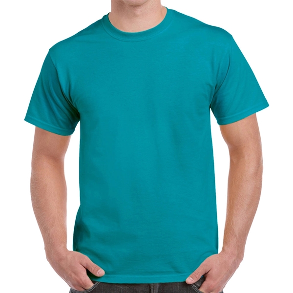 Gildan 5.3 oz 100% Preshrunk Cotton T-shirt w/ Custom Logo - Gildan 5.3 oz 100% Preshrunk Cotton T-shirt w/ Custom Logo - Image 64 of 72