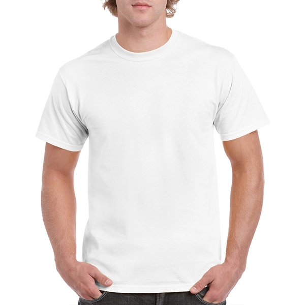 Gildan 5.3 oz 100% Preshrunk Cotton T-shirt w/ Custom Logo - Gildan 5.3 oz 100% Preshrunk Cotton T-shirt w/ Custom Logo - Image 69 of 72