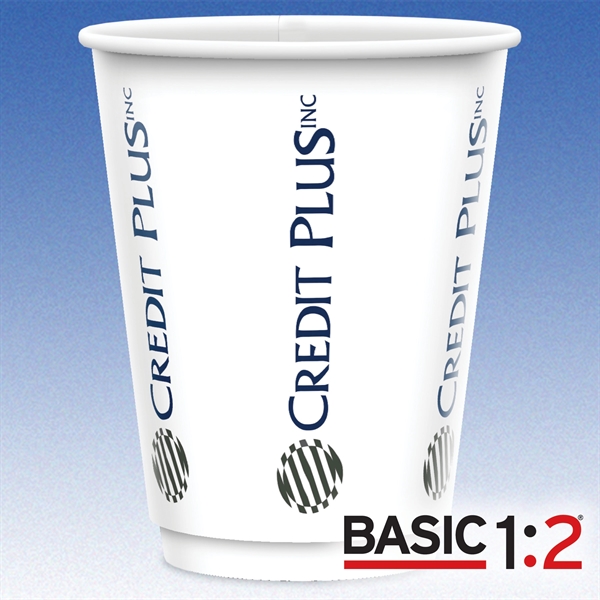 12 oz-Vx2® Gloss Double Wall Insulated Paper Cups