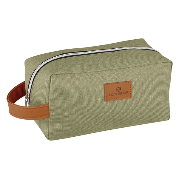 Heathered Toiletry Bag - Heathered Toiletry Bag - Image 10 of 17