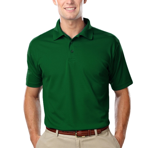 Blue Generation 3.8 oz. 100% Polyester Men's Polo Shirts - Blue Generation 3.8 oz. 100% Polyester Men's Polo Shirts - Image 1 of 4