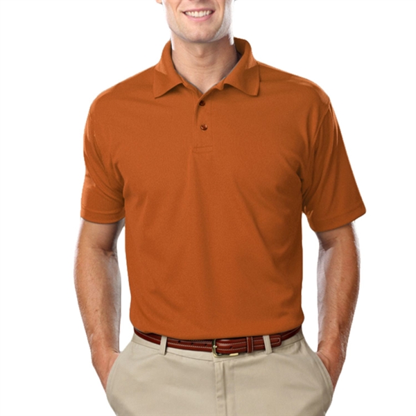 Blue Generation 3.8 oz. 100% Polyester Men's Polo Shirts - Blue Generation 3.8 oz. 100% Polyester Men's Polo Shirts - Image 2 of 4