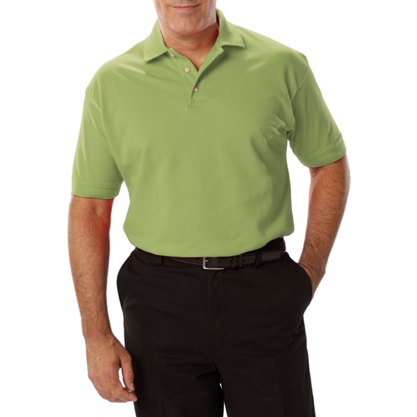 Blue Generation 6.7 oz. 60/ 40 Cotton/ Polyester Mens Polo - Blue Generation 6.7 oz. 60/ 40 Cotton/ Polyester Mens Polo - Image 3 of 3