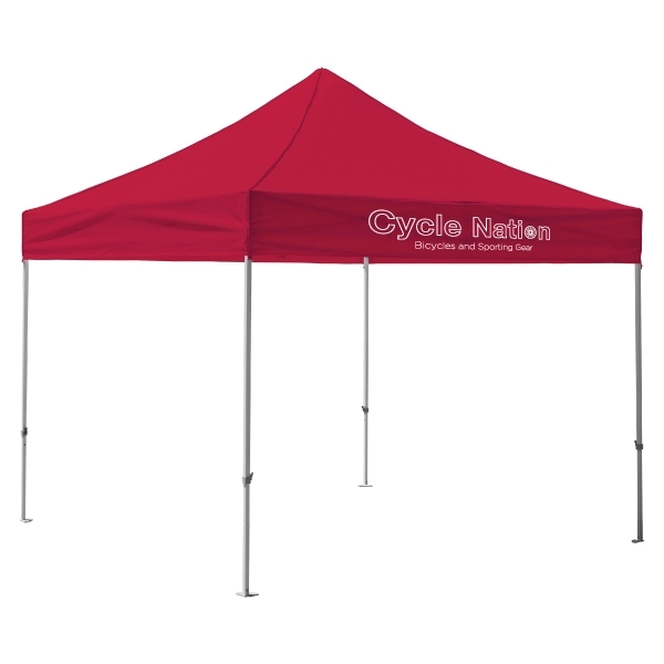 10x10 Custom Canopy Kit(Full Color Logo/1 Location)-TL Steel - 10x10 Custom Canopy Kit(Full Color Logo/1 Location)-TL Steel - Image 8 of 12