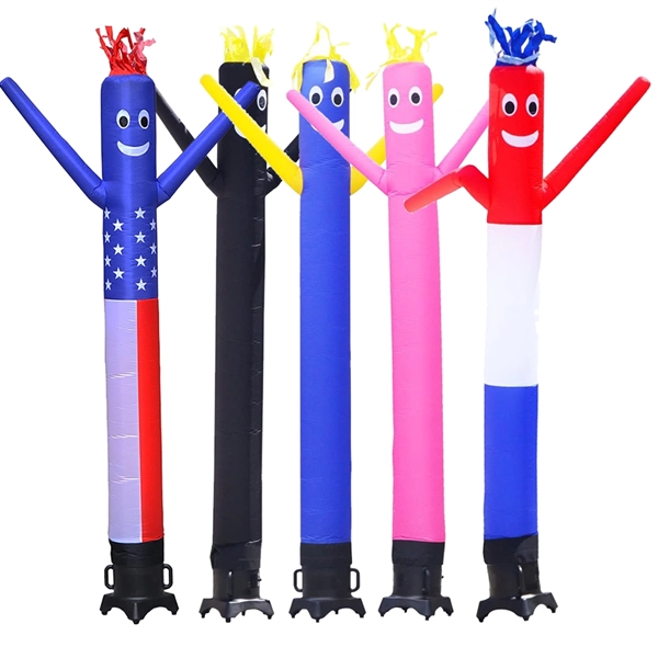 10ft Tall Inflatable Tube Man Complete Set with 1 HP Blower - 10ft Tall Inflatable Tube Man Complete Set with 1 HP Blower - Image 0 of 15