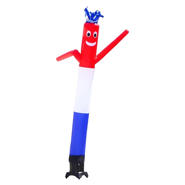 10ft Tall Inflatable Tube Man Complete Set with 1 HP Blower - 10ft Tall Inflatable Tube Man Complete Set with 1 HP Blower - Image 3 of 15