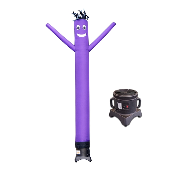 10ft Tall Inflatable Tube Man Complete Set with 1 HP Blower - 10ft Tall Inflatable Tube Man Complete Set with 1 HP Blower - Image 6 of 15
