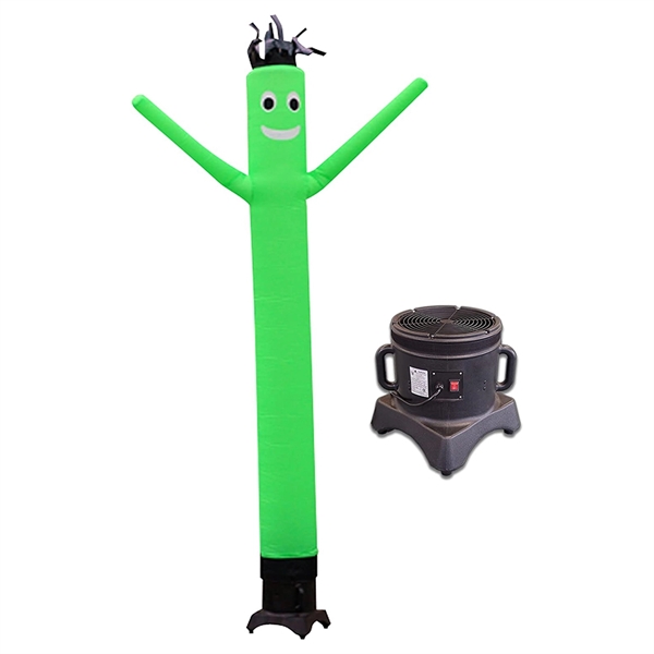 10ft Tall Inflatable Tube Man Complete Set with 1 HP Blower - 10ft Tall Inflatable Tube Man Complete Set with 1 HP Blower - Image 9 of 15