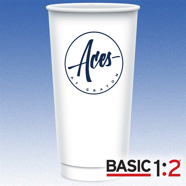 21 oz-Vx2® Gloss Double Wall Insulated Paper Cups