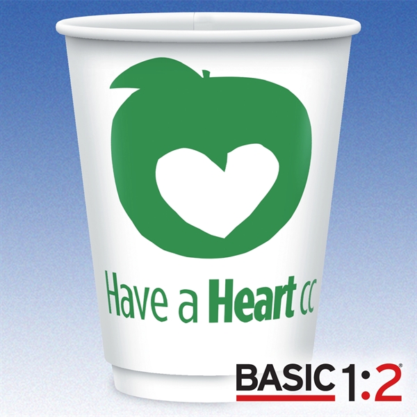12 oz-Vx2® Matte Double Wall Insulated Paper Cups