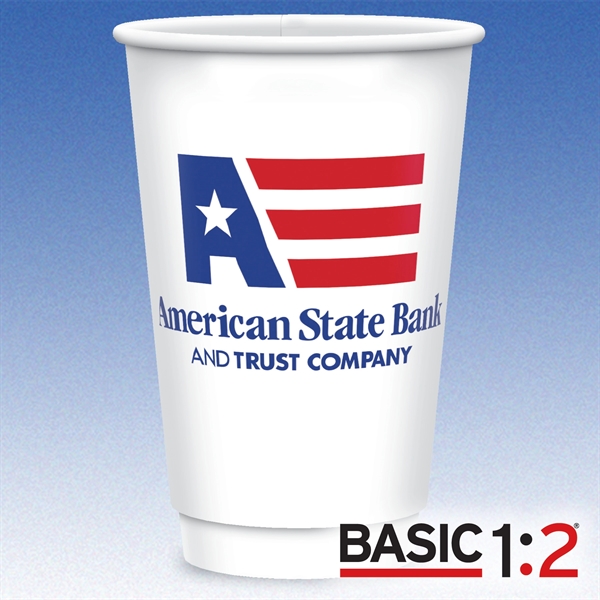 16 oz-Vx2® Matte Double Wall Insulated Paper Cups