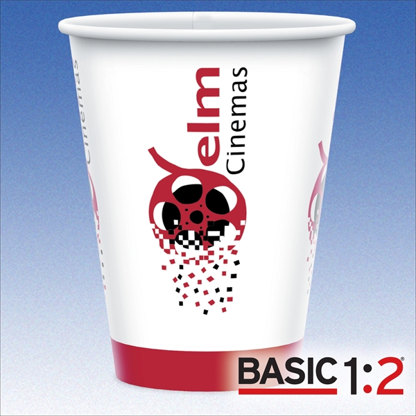Custom 12 oz-Cold Paper Cups