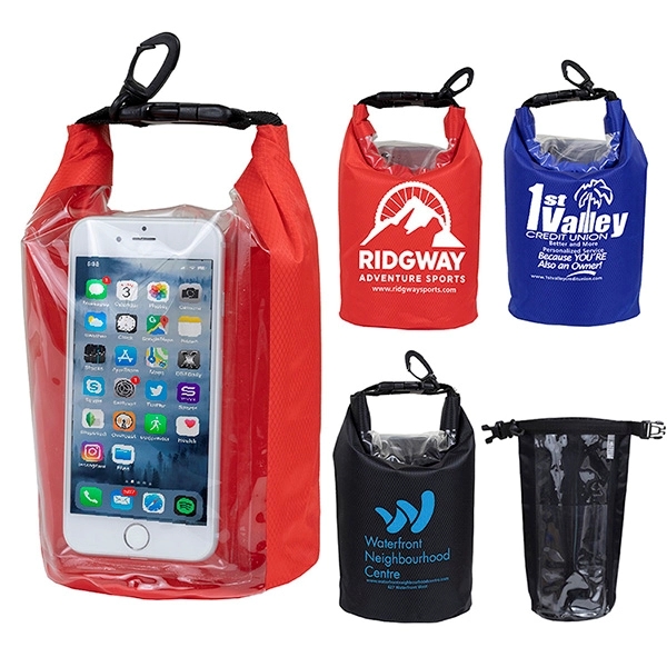 7" W x 11" H "The Navagio" 2.5 Liter Water Resistant Dry Bag - 7" W x 11" H "The Navagio" 2.5 Liter Water Resistant Dry Bag - Image 0 of 22