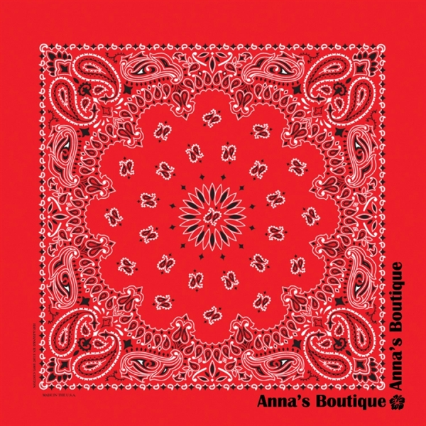 Grande Paisley Bandana - USA Made - Grande Paisley Bandana - USA Made - Image 0 of 4