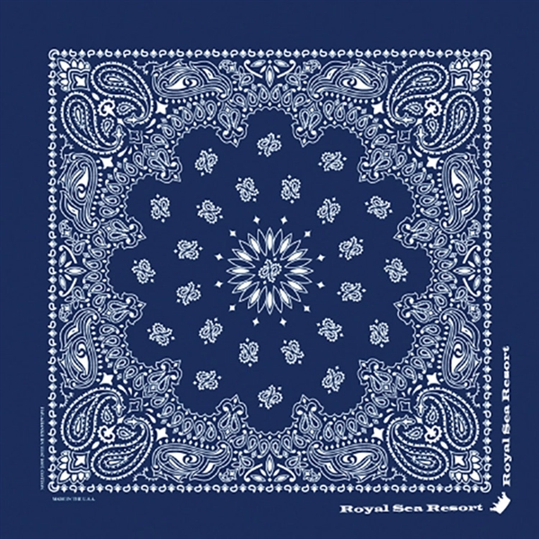 Grande Paisley Bandana - USA Made - Grande Paisley Bandana - USA Made - Image 1 of 4