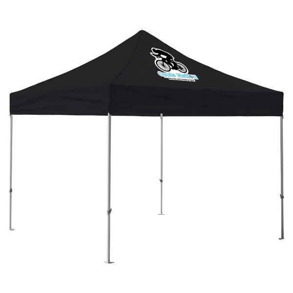 10x10 Custom Canopy Kit(Full Color Logo/1 Location)-TL Steel - 10x10 Custom Canopy Kit(Full Color Logo/1 Location)-TL Steel - Image 1 of 12