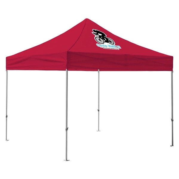 10x10 Custom Canopy Kit(Full Color Logo/1 Location)-TL Steel - 10x10 Custom Canopy Kit(Full Color Logo/1 Location)-TL Steel - Image 4 of 12