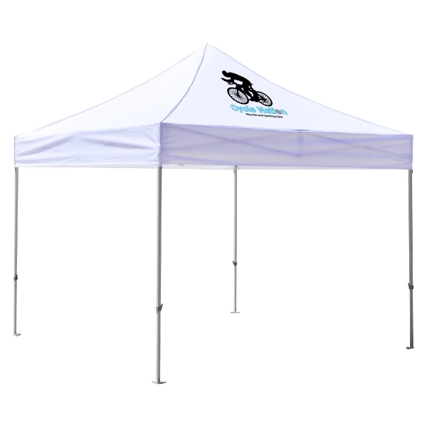 10x10 Custom Canopy Kit(Full Color Logo/1 Location)-TL Steel - 10x10 Custom Canopy Kit(Full Color Logo/1 Location)-TL Steel - Image 5 of 12