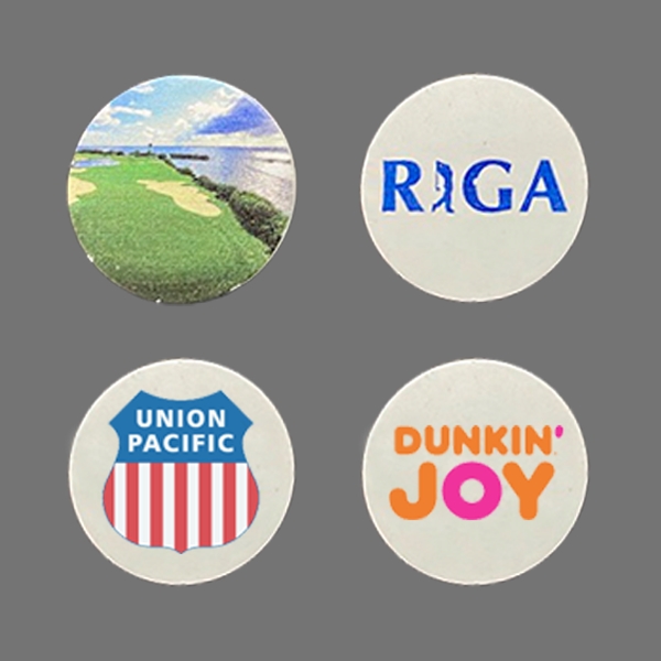 1" Direct Full Color Printed Golf Ball Marker - 1" Direct Full Color Printed Golf Ball Marker - Image 0 of 0