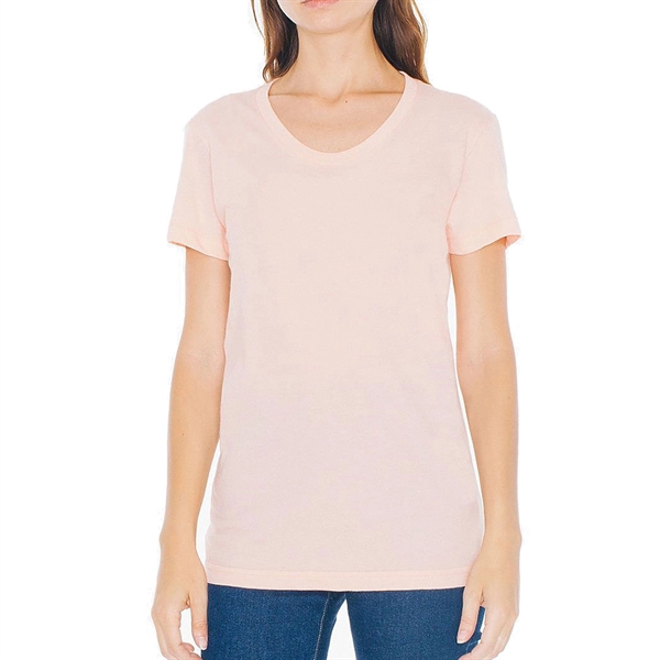 American Apparel 50:50 Combed Cotton/Polyester Ladies Tshirt - American Apparel 50:50 Combed Cotton/Polyester Ladies Tshirt - Image 1 of 16