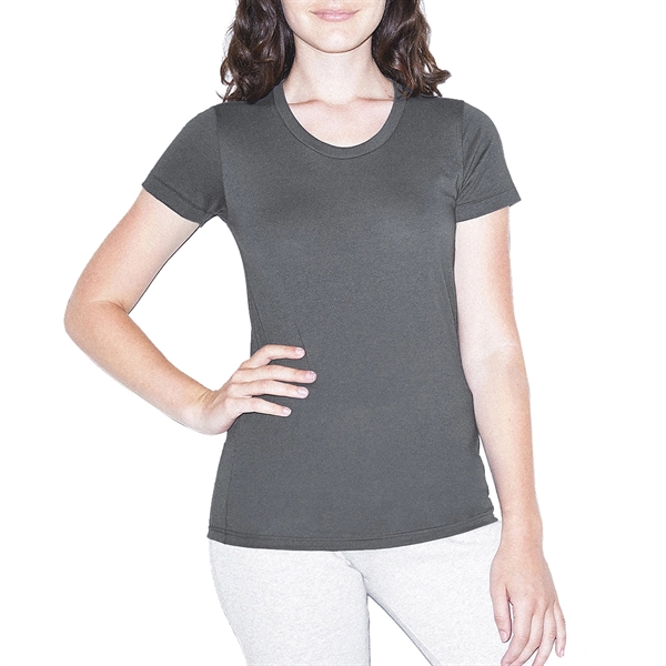 American Apparel 50:50 Combed Cotton/Polyester Ladies Tshirt - American Apparel 50:50 Combed Cotton/Polyester Ladies Tshirt - Image 2 of 16