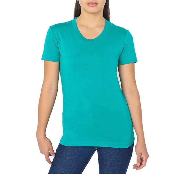 American Apparel 50:50 Combed Cotton/Polyester Ladies Tshirt - American Apparel 50:50 Combed Cotton/Polyester Ladies Tshirt - Image 5 of 16