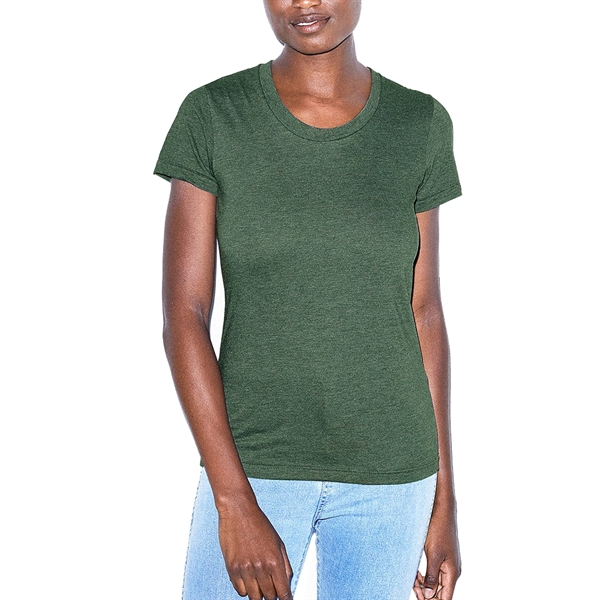 American Apparel 50:50 Combed Cotton/Polyester Ladies Tshirt - American Apparel 50:50 Combed Cotton/Polyester Ladies Tshirt - Image 8 of 16