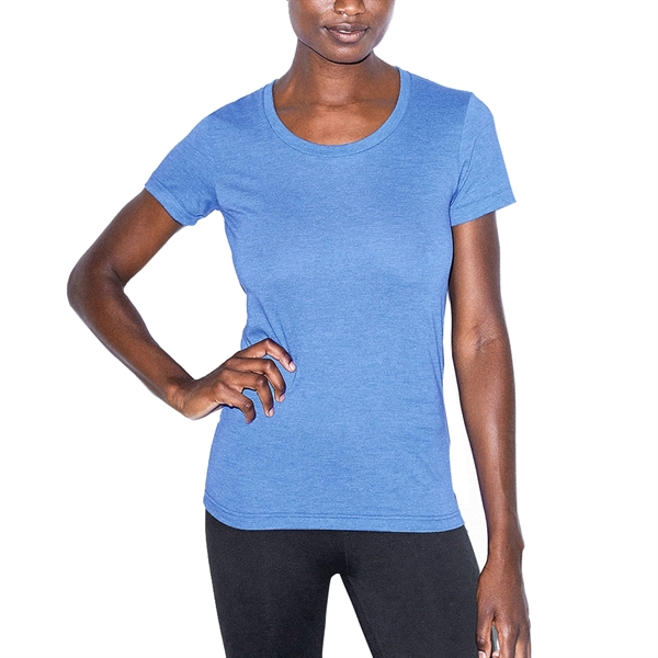 American Apparel 50:50 Combed Cotton/Polyester Ladies Tshirt - American Apparel 50:50 Combed Cotton/Polyester Ladies Tshirt - Image 9 of 16