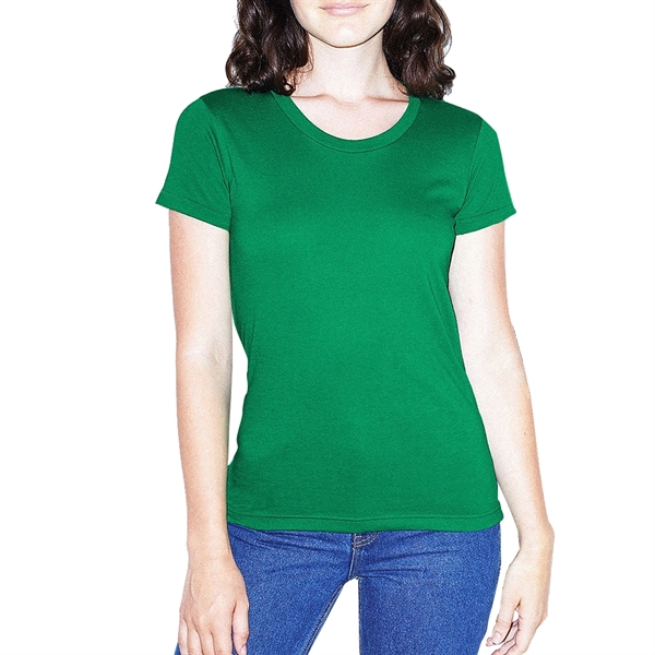 American Apparel 50:50 Combed Cotton/Polyester Ladies Tshirt - American Apparel 50:50 Combed Cotton/Polyester Ladies Tshirt - Image 11 of 16