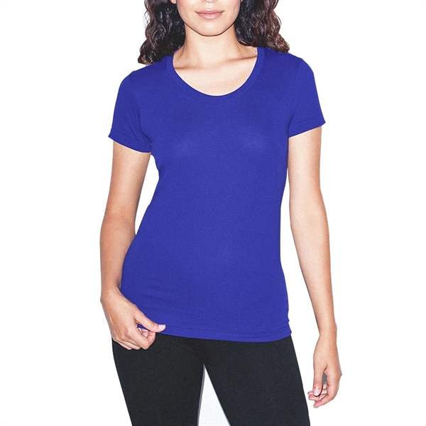 American Apparel 50:50 Combed Cotton/Polyester Ladies Tshirt - American Apparel 50:50 Combed Cotton/Polyester Ladies Tshirt - Image 12 of 16