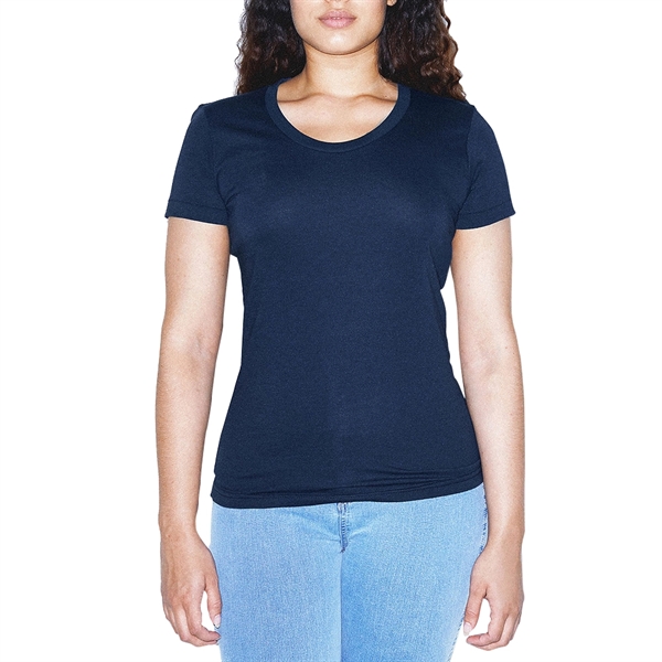 American Apparel 50:50 Combed Cotton/Polyester Ladies Tshirt - American Apparel 50:50 Combed Cotton/Polyester Ladies Tshirt - Image 13 of 16