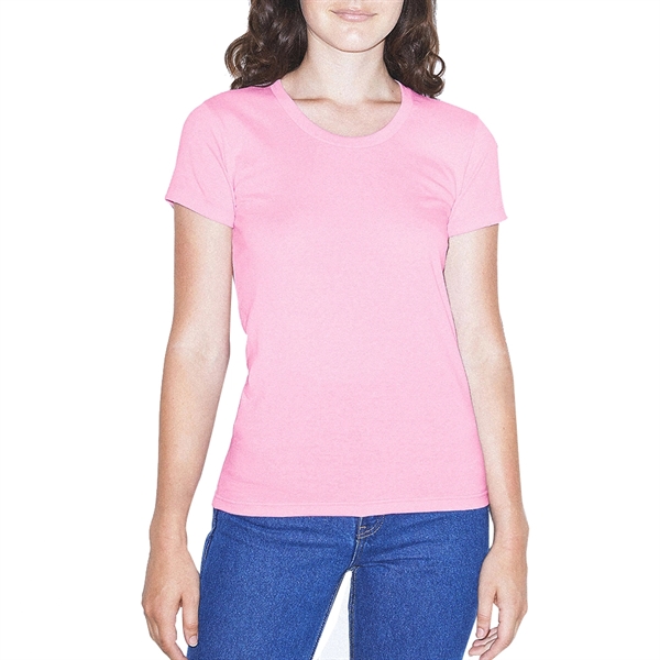 American Apparel 50:50 Combed Cotton/Polyester Ladies Tshirt - American Apparel 50:50 Combed Cotton/Polyester Ladies Tshirt - Image 14 of 16