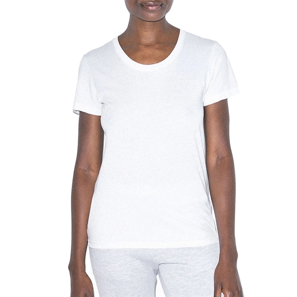 American Apparel 50:50 Combed Cotton/Polyester Ladies Tshirt - American Apparel 50:50 Combed Cotton/Polyester Ladies Tshirt - Image 16 of 16