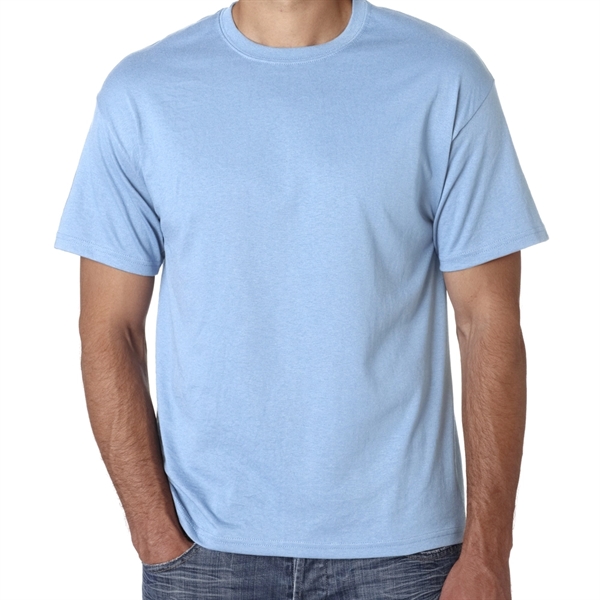 Hanes 5.5 oz Preshrunk 50:50 Polyester/ Cotton T-shirts - Hanes 5.5 oz Preshrunk 50:50 Polyester/ Cotton T-shirts - Image 10 of 21