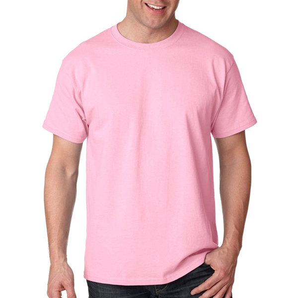 Hanes Tagless 6.1 oz. 100% Open End Preshrunk Cotton T-Shirt - Hanes Tagless 6.1 oz. 100% Open End Preshrunk Cotton T-Shirt - Image 23 of 27