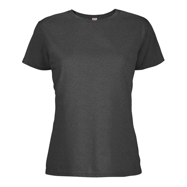 Delta 4.3 oz/ 146 GSM, 100% Cotton Soft Spun Ladies' Tees - Delta 4.3 oz/ 146 GSM, 100% Cotton Soft Spun Ladies' Tees - Image 5 of 17