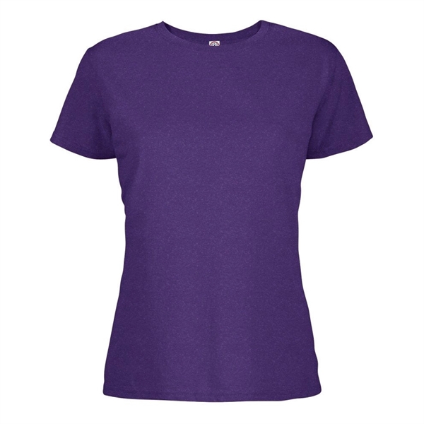 Delta 4.3 oz/ 146 GSM, 100% Cotton Soft Spun Ladies' Tees - Delta 4.3 oz/ 146 GSM, 100% Cotton Soft Spun Ladies' Tees - Image 12 of 17