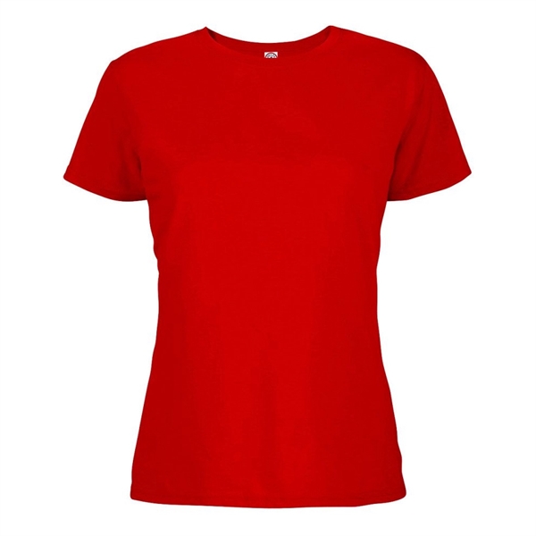 Delta 4.3 oz/ 146 GSM, 100% Cotton Soft Spun Ladies' Tees - Delta 4.3 oz/ 146 GSM, 100% Cotton Soft Spun Ladies' Tees - Image 13 of 17
