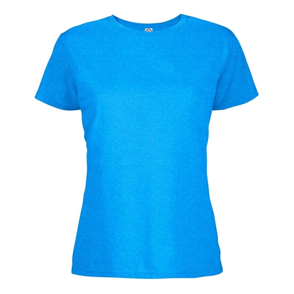 Delta 4.3 oz/ 146 GSM, 100% Cotton Soft Spun Ladies' Tees - Delta 4.3 oz/ 146 GSM, 100% Cotton Soft Spun Ladies' Tees - Image 14 of 17