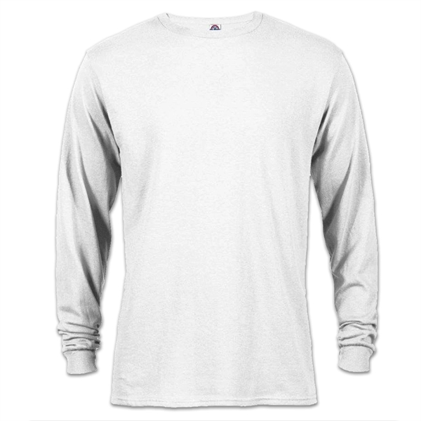 Delta 5.2 oz 100% Cotton Preshrunk Unisex Long Sleeve Tshirt - Delta 5.2 oz 100% Cotton Preshrunk Unisex Long Sleeve Tshirt - Image 7 of 32