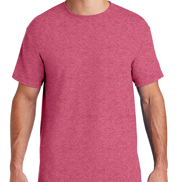 Jerzees 5.6oz 50:50 Cotton / Polyester Preshrunk T-Shirt - Jerzees 5.6oz 50:50 Cotton / Polyester Preshrunk T-Shirt - Image 5 of 47
