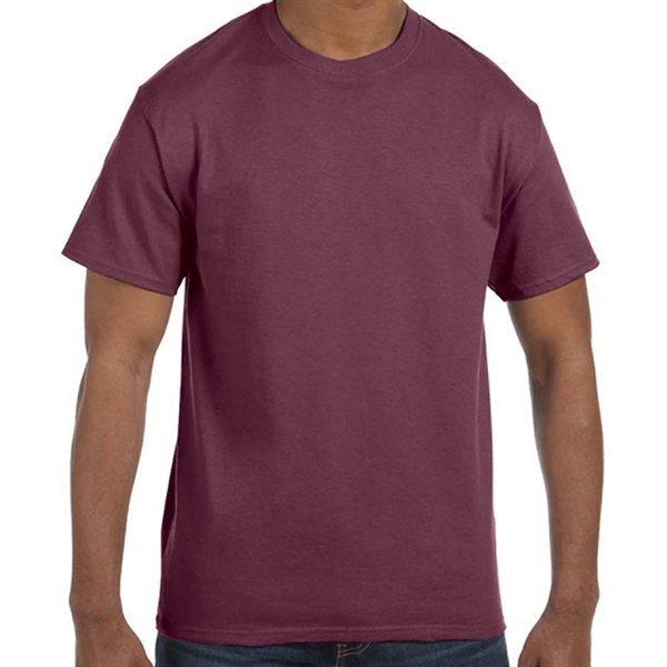 Jerzees 5.6oz 50:50 Cotton / Polyester Preshrunk T-Shirt - Jerzees 5.6oz 50:50 Cotton / Polyester Preshrunk T-Shirt - Image 6 of 47