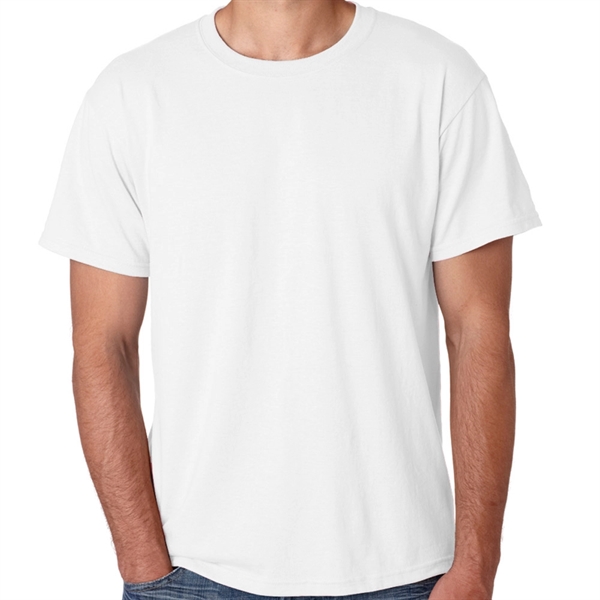 Jerzees 5.6oz 50:50 Cotton / Polyester Preshrunk T-Shirt - Jerzees 5.6oz 50:50 Cotton / Polyester Preshrunk T-Shirt - Image 7 of 47