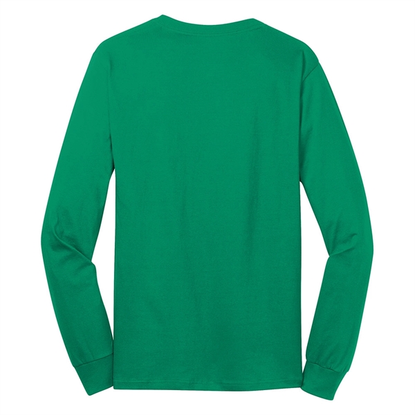 Port & Company 5.4 oz 100% Cotton Long-Sleeve T-Shirt - Port & Company 5.4 oz 100% Cotton Long-Sleeve T-Shirt - Image 9 of 14