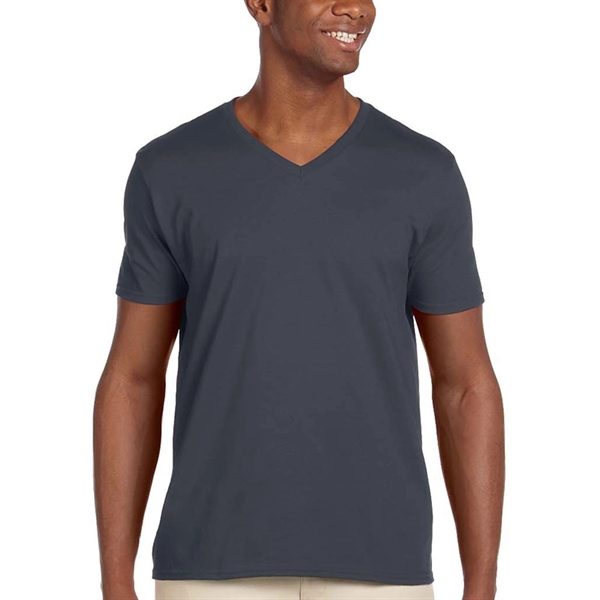 Gildan Softstyle 100% Preshrunk Cotton V-Neck T-shirt - Gildan Softstyle 100% Preshrunk Cotton V-Neck T-shirt - Image 2 of 15