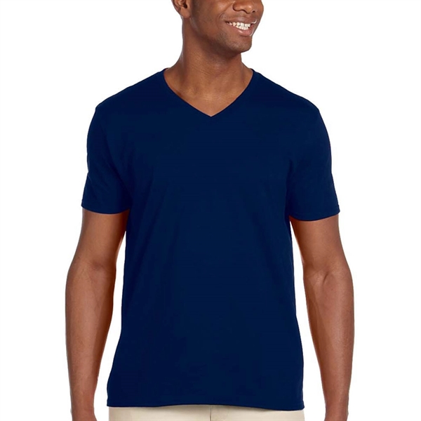 Gildan Softstyle 100% Preshrunk Cotton V-Neck T-shirt - Gildan Softstyle 100% Preshrunk Cotton V-Neck T-shirt - Image 9 of 15