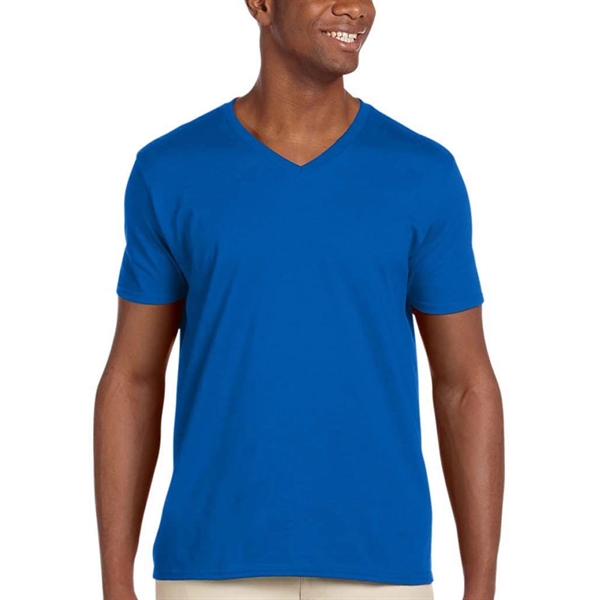 Gildan Softstyle 100% Preshrunk Cotton V-Neck T-shirt - Gildan Softstyle 100% Preshrunk Cotton V-Neck T-shirt - Image 10 of 15