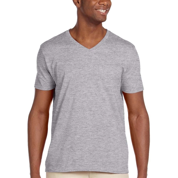 Gildan Softstyle 100% Preshrunk Cotton V-Neck T-shirt - Gildan Softstyle 100% Preshrunk Cotton V-Neck T-shirt - Image 11 of 15