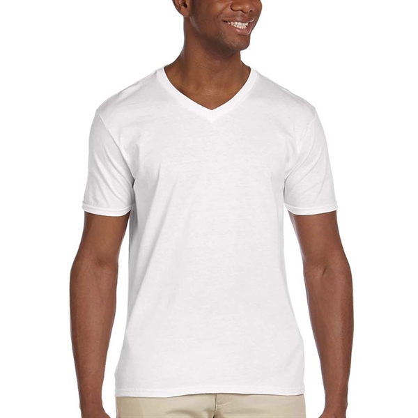 Gildan Softstyle 100% Preshrunk Cotton V-Neck T-shirt - Gildan Softstyle 100% Preshrunk Cotton V-Neck T-shirt - Image 13 of 15