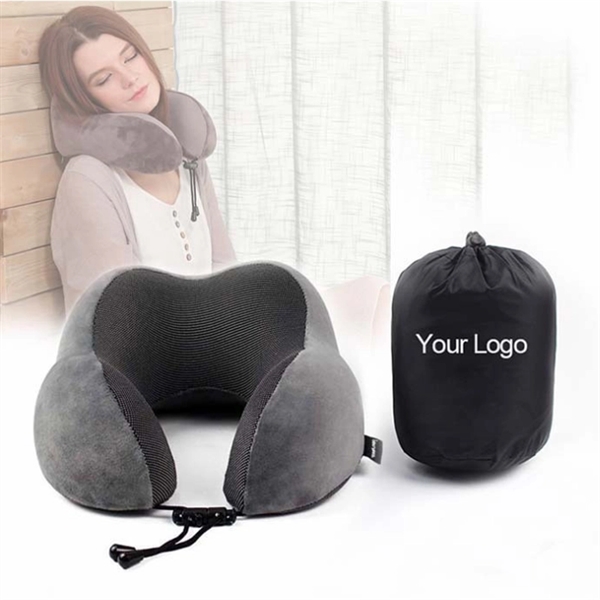 Travel 100% Pure Memory Foam Neck Pillow - Travel 100% Pure Memory Foam Neck Pillow - Image 0 of 4